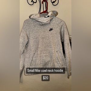 Nike cowl neck hoodie
